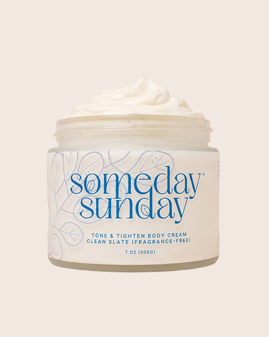 Tone & Tighten Body Cream - Clean Slate (fragrance-free)