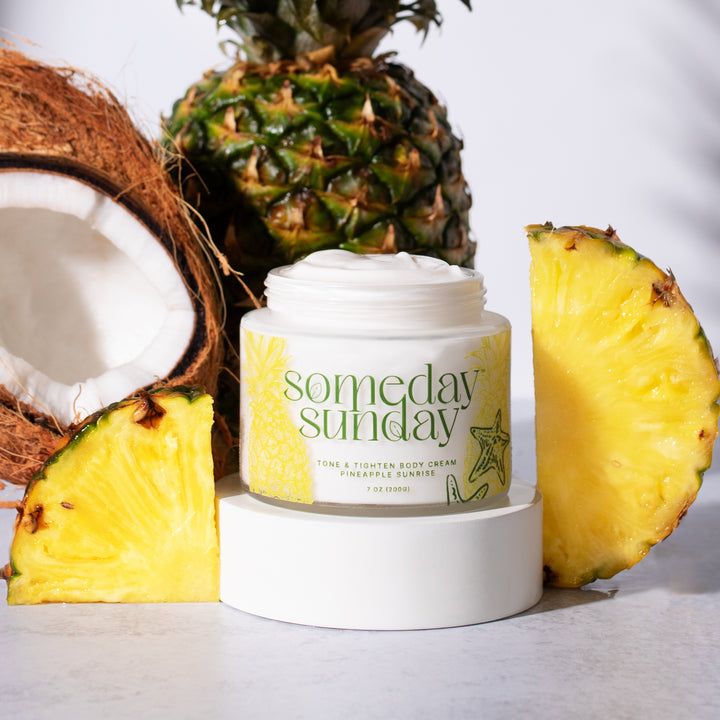 Tone & Tighten Body Cream - Pineapple Sunrise - 7 oz